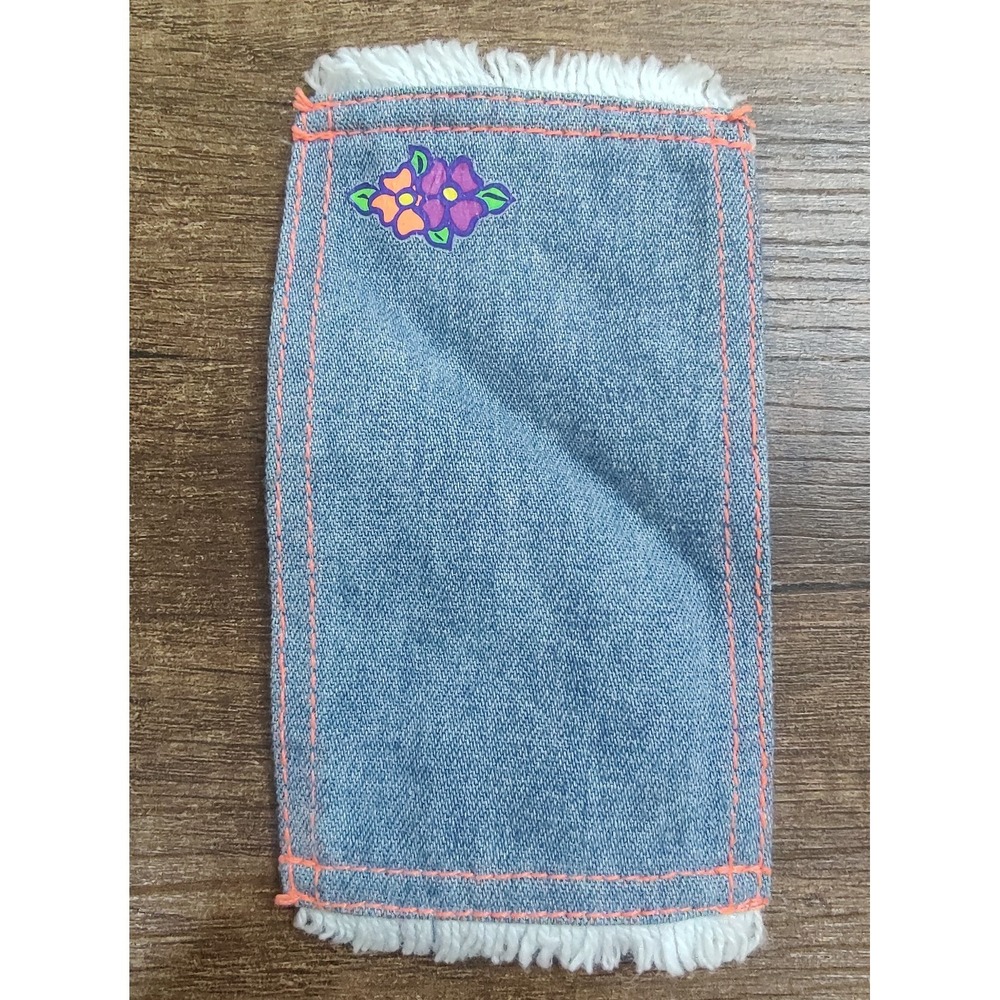 Mattel Barbie Accessory DENIM THROW RUG DREAM HOUSE Dreamhouse Rug Z22